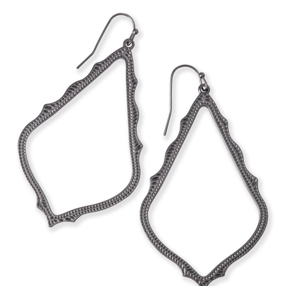 Kendra Scott Sophee Drop Earrings in Gunmetal